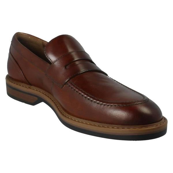 Clarks Mens Clarks Smart Loafer Style Slip On Formal Shoes Aldwin Step