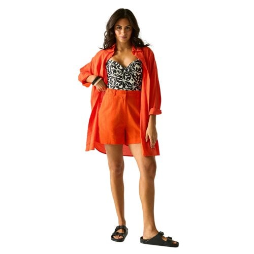 Regatta Womens Sabelle Shorts - Tangerine Tango