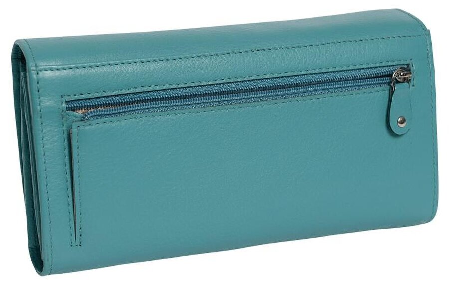 SADDLER Large Leather Multi-Section Purse "Grace" – Handmade by Saddler | RFID Protected & Gift Boxed