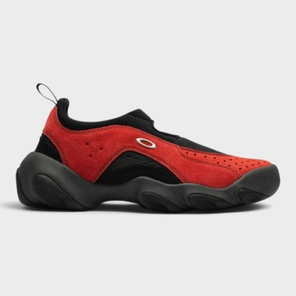 Oakley Factory Team Suede Flesh Sandal Lava Black