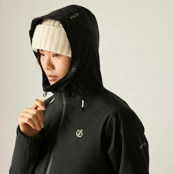 Dare 2B Womens/Ladies Torrek Blaze II Waterproof Jacket - Black - 