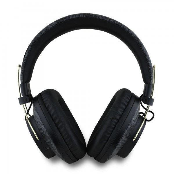 Guess 4G Big Metal Logo Bluetooth On Ear ENC Headphone Black - GUBHS72P4FC4MK