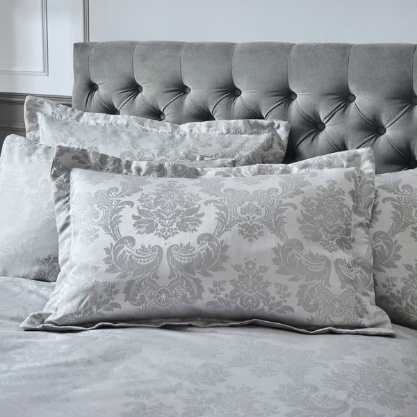 Catherine Lansfield Damask Jacquard Quilted Pillow sham Pair