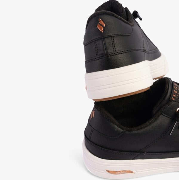 Skechers 177189/BLK ARCH FIT ARCADE - ON MY WAY Womens Trainers Black