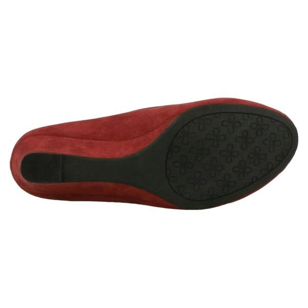 Spot On Ladies Spot On Wedge Pumps