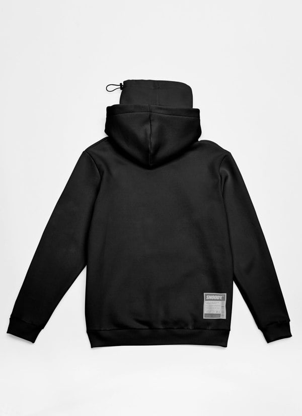 ADULT ULTIMATE SNOODY™  HOODIE - BLACK