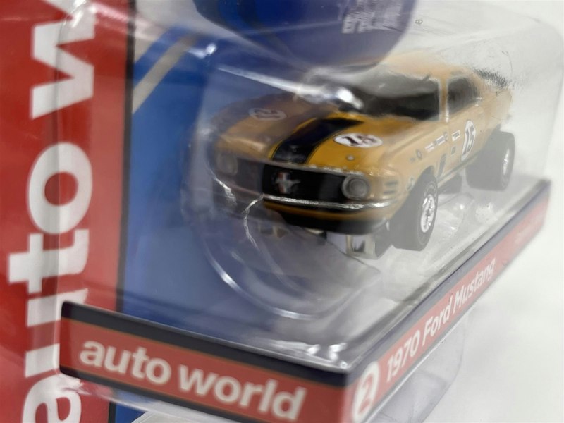 Auto World Slot Cars 1970 Ford Mustang P Jones Thunderjet Ultra G HO Slot Car SC357-2