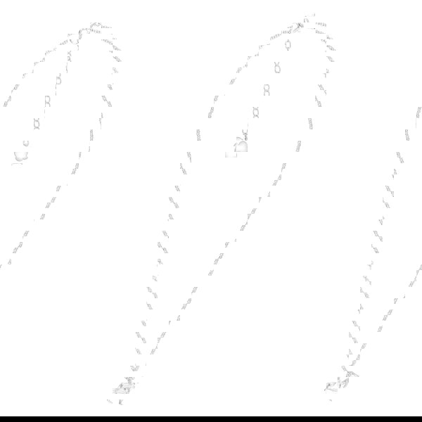 Dachshund Silver Necklace - Personalised - MYLEE London