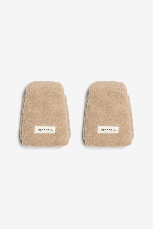 Tiba + Marl Universal Buggy Handmitts Borg Fleece