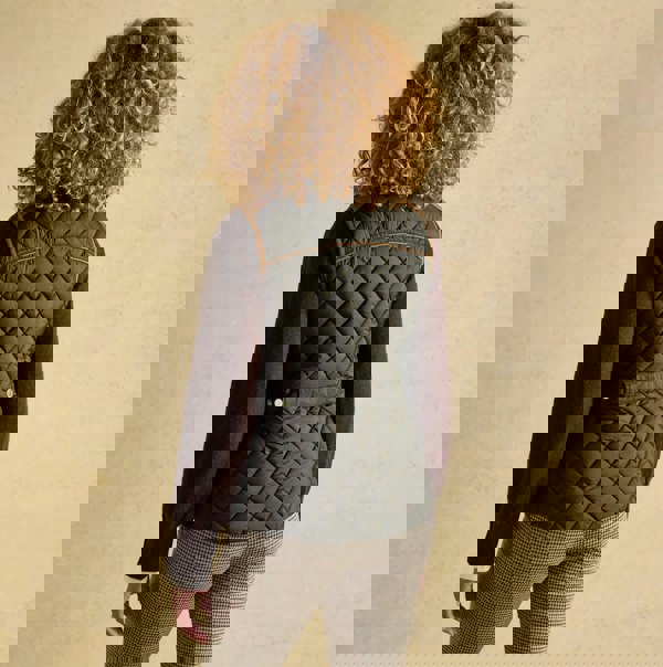 Joules BRAEMAR LUXE Womens Gilet Green