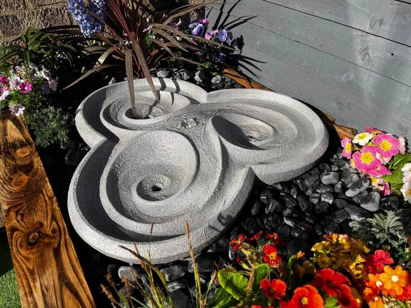Tranquillity Water Features Dropa Stone Contemporary Water Feature