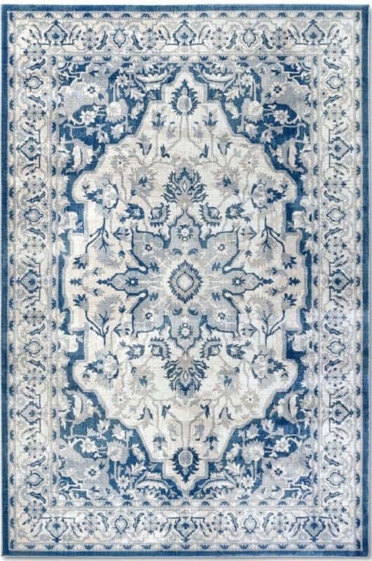 The Rugs Classic Medallion Short Pile Rug - Elegant Comfort