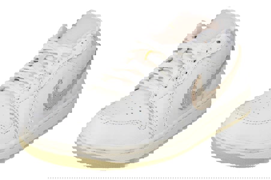 Nike Air Jordan 1 Low Se Womens Trainers Hv5157 Sneakers Shoes  100 - Sail Team Gold Pale Ivory 100 - Photo 0