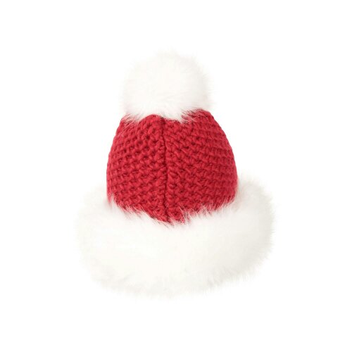 Mountain Warehouse Womens Mrs Claus Pom Pom Christmas Beanie - Red