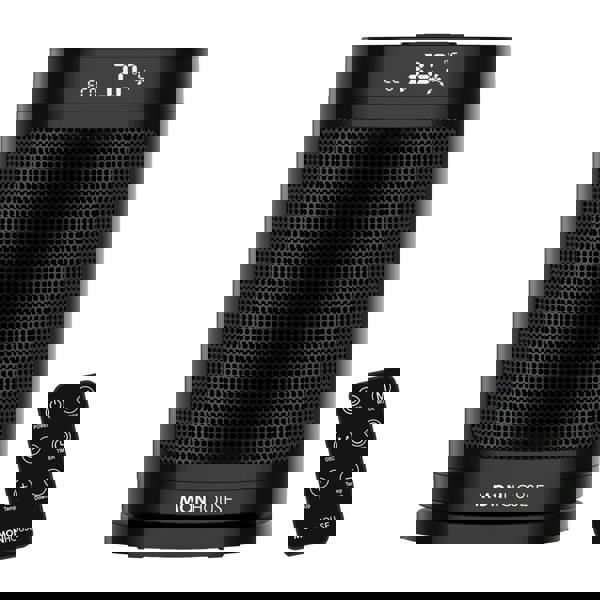 MONHOUSE 1500W Energy Efficient Electric PTC Portable Heater 12H Timer - 24cm