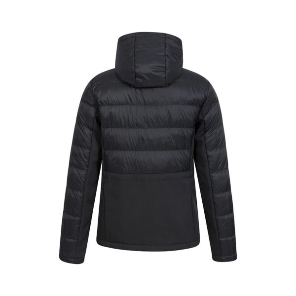 Mountain Warehouse Womens/Ladies Turbine Padded Soft Shell Jacket - Jet Black