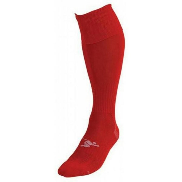 Precision Unisex Adult Pro Plain Football Socks - Red