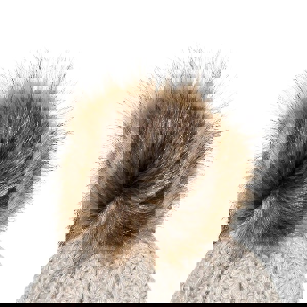 Fisherman Stitch Pom Pom Hat Stay Cozy & Stylish with Fisherman Stitch Pom Pom Hat