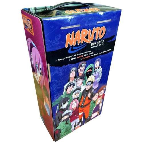 Naruto Box Set 3 Volumes 49-72 Complete Children