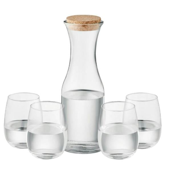 MidOcean Piccadilly Recycled Glass Drinkware Set - Transparent - 