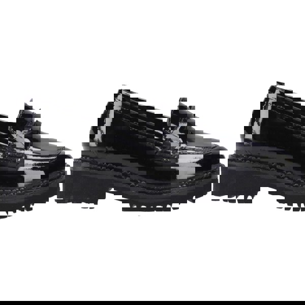 Hush Puppies Grazia Leather Girls's Black Loafers