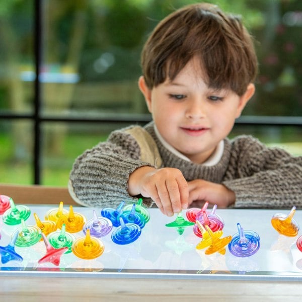 tickit Translucent Colour Spinners - Pack of 36