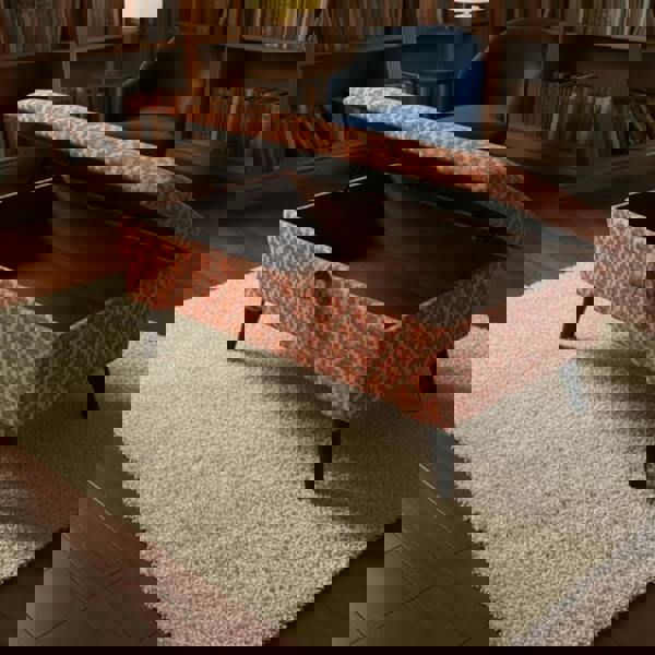 Multi-purpose footstool and seat with Elmore Heritage patterned fabric