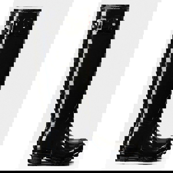 Hunter Original Tall Gloss Wellington Boots Womens - Black