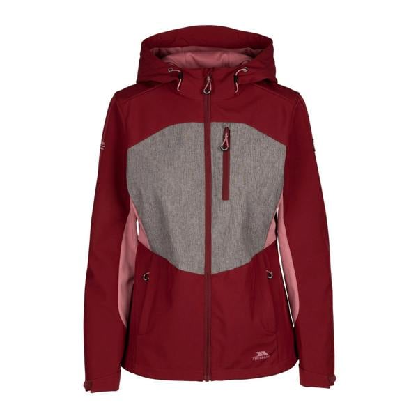 Trespass Womens/Ladies Eckwood Soft Shell Jacket - Dark Cherry - 