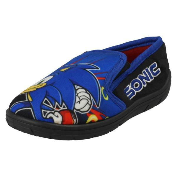 William Lamb Boys William Lamb Sonic The Hedgehog Slippers GSI26327