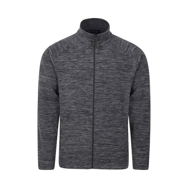 Mountain Warehouse Mens Snowdon II Full Zip Fleece Jacket - Grey