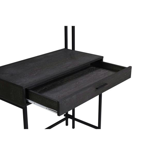 Timber Art Design Zahra Urban Bedroom Dressing Vanity Makeup Table Mirror & Drawer