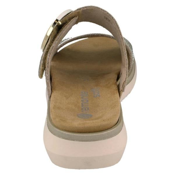 Remonte Ladies Remonte Casual Mules With Adjustable Strap And Removable Footbed D2K51