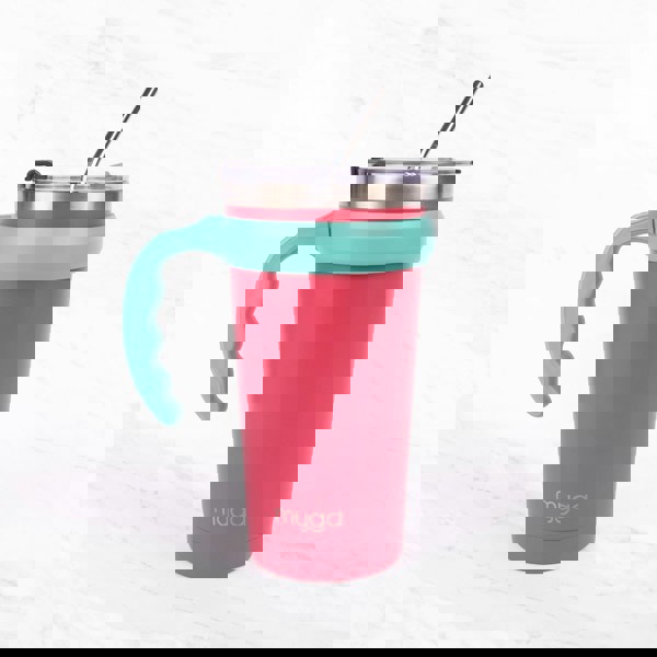 Myga Capri Insulated Coffee Cups – Available in Green, Yellow, and Pink for Vibrant Hydration