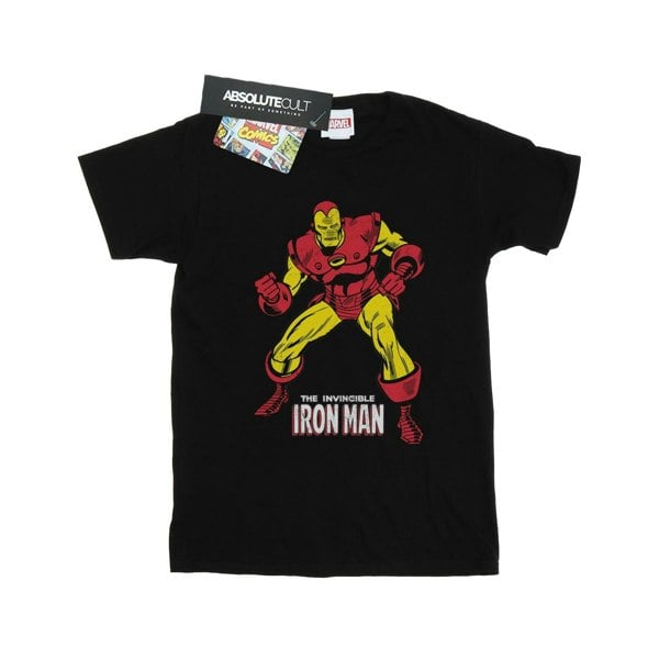 Marvel Mens Iron Man Pose T-Shirt - Black