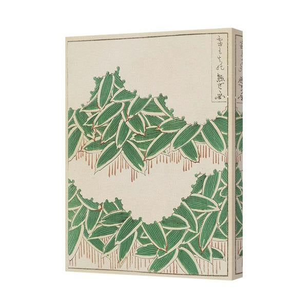 Benjamin Tate Design Canvas 7060 Botanical Green Leaves Wall Art Print Premium