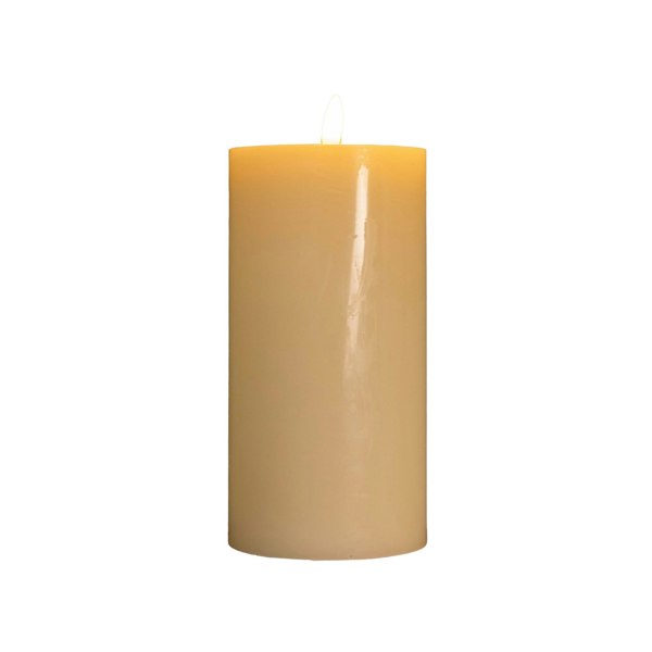 Samuel Alexander 9cm x 18cm Cream Wax Melted Pool Effect Candle with Timer Function and Warm White LED
