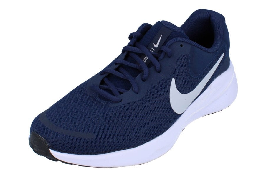 Nike Revolution 7 Mens Fb2207  400 - Midnight Navy Pure Platinum 400 - Photo 0