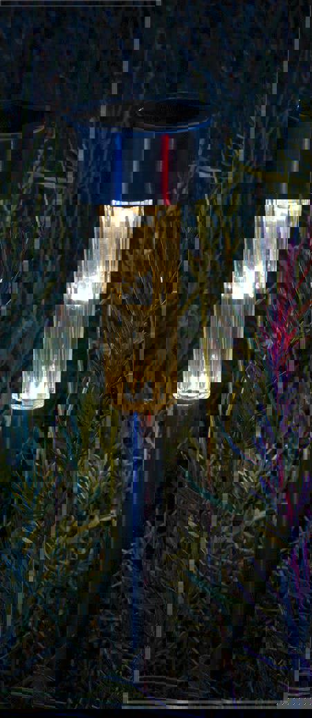 Luxform Solar Fuego Garden Spike Stainless Steel