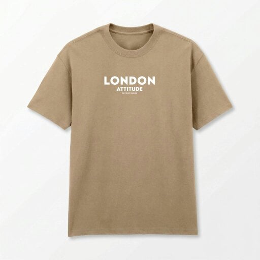 London Attitude Original Creators Oversized Heavyweight Streetwear Graphic T-Shirt