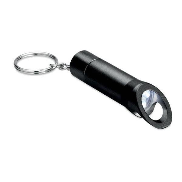 MidOcean Litop Metal Torch Keyring - Black - 