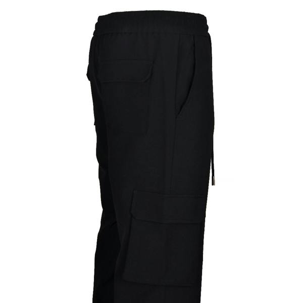 Ashford Loose Fit Cargo Trouser - Black
