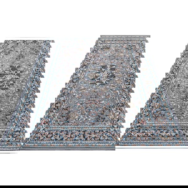 Kadi Indoor & Outdoor Rug Grey Blue