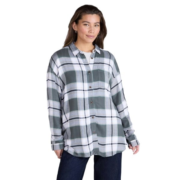 Animal Womens Masie Supersoft Relaxed Fit Shirt - Green