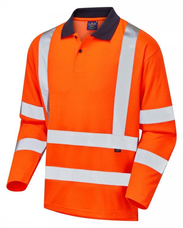 Swimbridge Comfort Sleeved Polo Shirt Leo Workwear