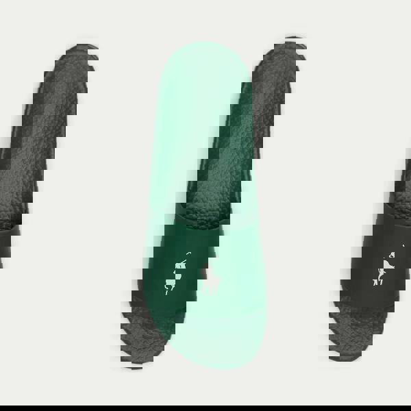 Polo Ralph Lauren Polo Ralph Lauren POLO SLIDE Mens Sliders Forest/Deckwash White