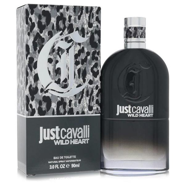 Cavalli Just Cavalli Wild Heart by Cavalli Eau De Toilette Spray 3.0 oz for Men 89 ml