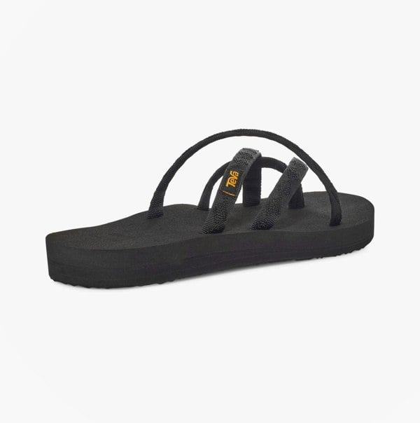 Teva OLOWAHU Womens Flip Flop All Black