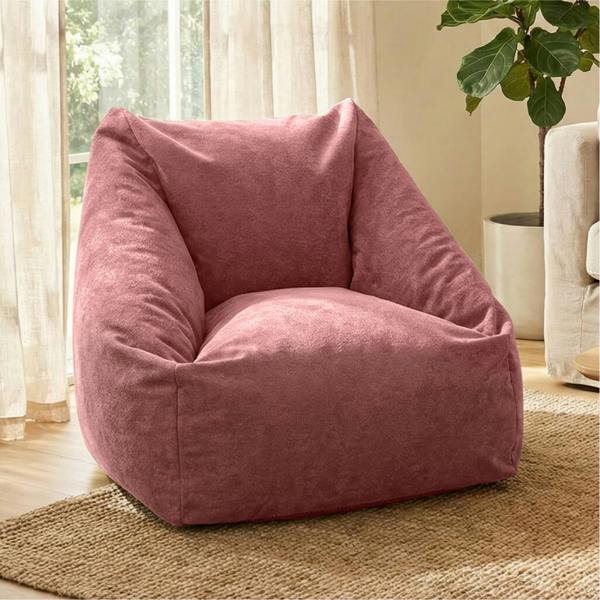 Velora Luxury Adult Snuggle Chair - Plush Bean Bag Cuddle Armchair