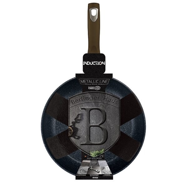 Berlinger Haus Frying Pan Berlinger Haus BH/6601 Metallic Line Shiny Black